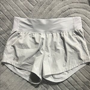 Under Armour speedpocket Light Gray Performance Shorts